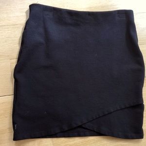 Sunday Best Black Mini Skirt